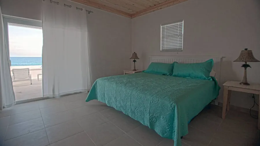 Bedroom 1 with a queen bed
