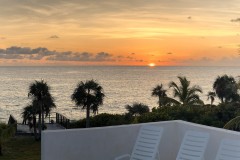 Sunrise from Seaview Villa