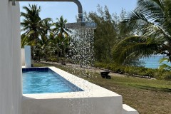 Seaview Villa -- One of Two Outdoor Showers